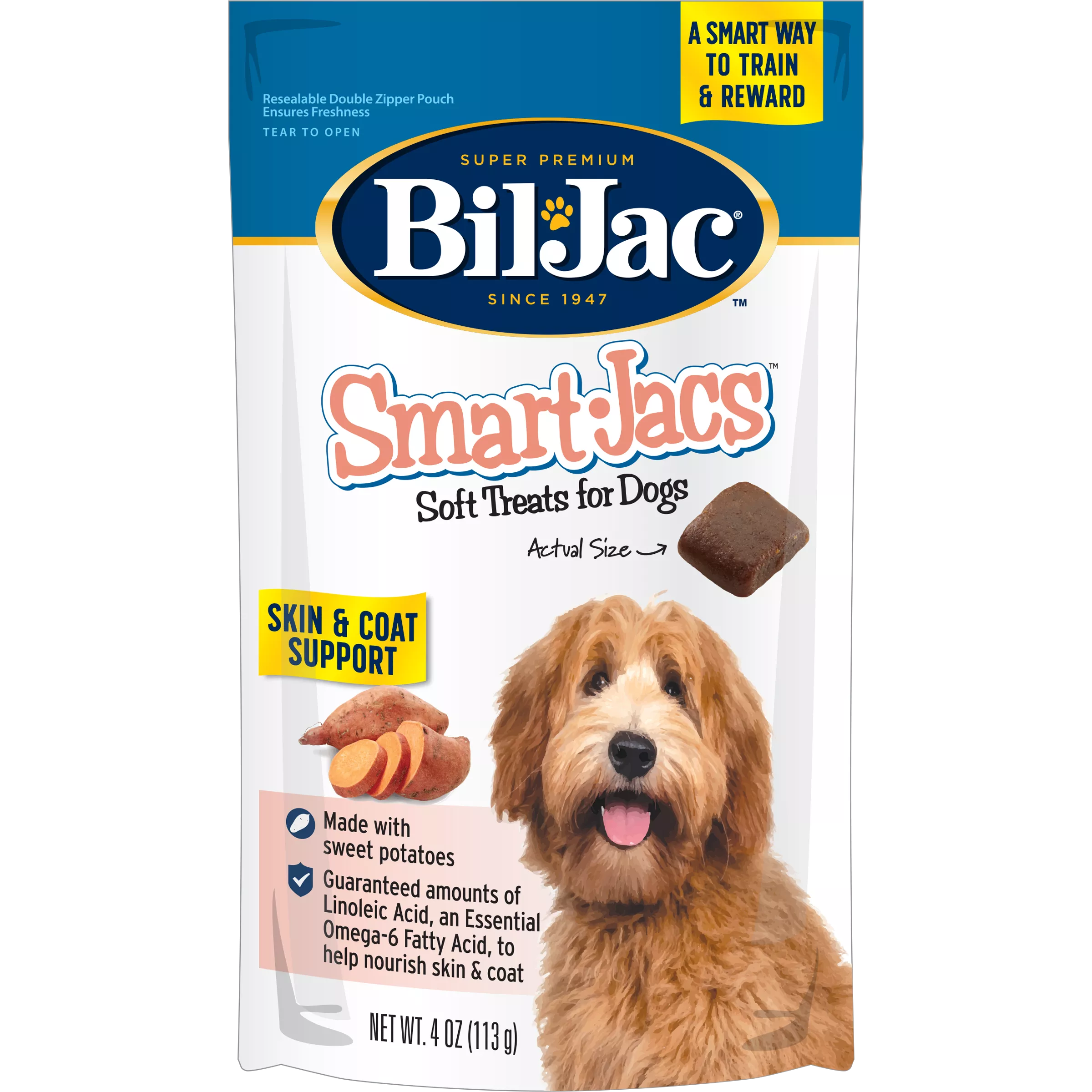 Smart Jacs Skin Coat Support Dog Treats Bil Jac